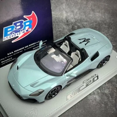 New Genuine 1/18 BBR Maserati MC20 Cielo Cabriolet Limited Edition 49 - Image 1 of 4