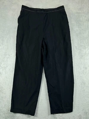Pantalones Alfred Dunner Mujer Plus 18 Negro Pull On Chino Elástico Espalda Trabajo Damas Foto 1 de 4