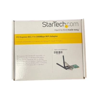 StarTech.com PCI Express Wireless N Adapter - 300 Mbps PCIe 802.11 b/g/n Network - Image 1 of 3