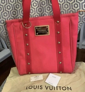 Louis Vuitton Antigua Cabas MM Toile Canvas Tote - Picture 1 of 6