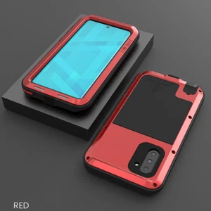 LOVE MEI Shockproof Aluminum Metal Armor Case Cover For Samusng Note10+/Note10 - Picture 1 of 5