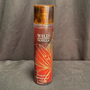 Bath & Body Works Wild Madagascar Vanilla Fine Mist 8oz 95% Full Retired New - Picture 1 of 4
