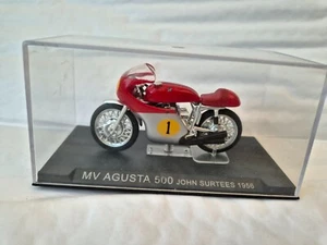 IXO 1/24 CLASSIC MV AGUSTA 500 JOHN SURTEES 1956 MOTO GP BIKE TOY MOTORCYCLE - Picture 1 of 2