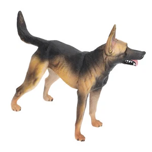German Shepherd Dog Figure High Simulation Lifelike Dog Model Early Educatio Uk - Picture 1 of 23
