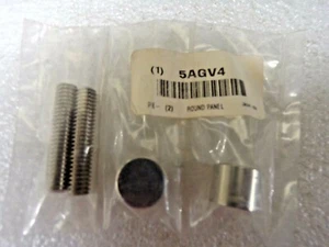 (2pk) Redondo, Tapa Separadora, 18-8 SS, Pulido, Tamaño de Rosca de 5/16"-18, (RG) - Imagen 1 de 5