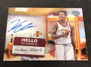 Dormitorios de campus Bowman Chrome U Keshon Gilbert 2024-25 My Name Is Refractor automático - Imagen 1 de 2