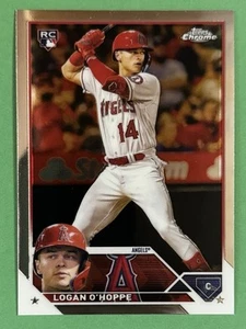 2023 Topps Chrome #188 Logan O'Hoppe RC - Picture 1 of 2