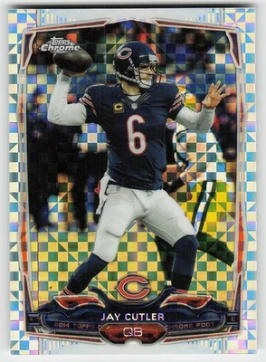2014 Topps Chrome #58 Jay Cutler FOOTBALL Chicago Bears - Image 1 of 2