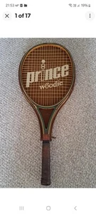Rare Vintage Classic Prince Woodie Tennis Racket Maple Ash & Graphite. Free P&P. - Picture 1 of 17