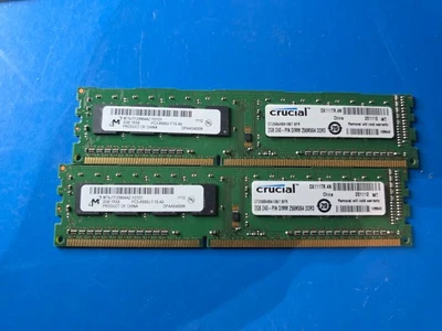 2x 2GB 1Rx8 DDR3 PC3 240Pin DIMM Desktop Memory RAM 4GB - Image 1 of 2