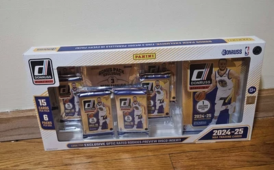 2024 - 2025 Panini Donruss NBA Basketball Card Mega Box Bundle Sam’s Club - Image 1 of 4