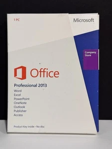 MS Microsoft Office 2013 Professional Full English - Afbeelding 1 van 2