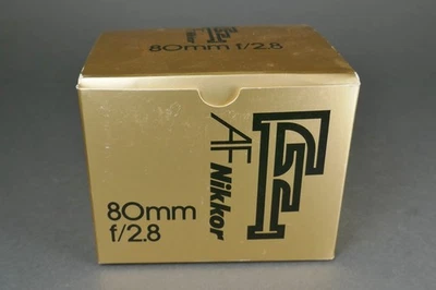 New In Box Vintage AF Nikkor 80mm f/2.8 Nikon Camera Lens - Image 1 of 4
