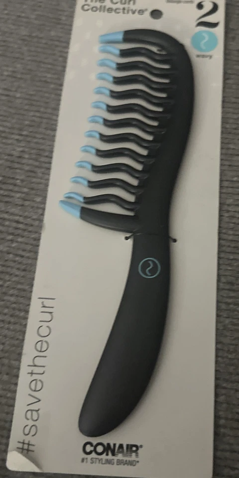Peine desenredante ondulado Conair The Curl Collective 2 #savedthecurl Foto 1 de 1