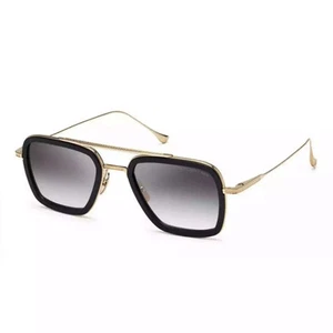 DITA FLIGHT 006 7806 B Matte Black 14K Gold Grey Gradient Sunglasses - Picture 1 of 2
