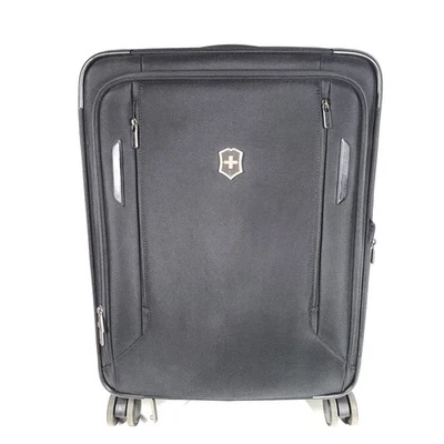 Victorinox 25" VX Avenue Softside Spinner Suitcase Luggage Black Locking 605920 - Image 1 of 4