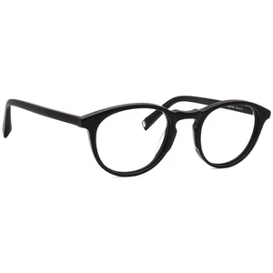 Warby Parker Eyeglasses Otis 101 Jet Black Matte Round Frame 48[]21 142 - Picture 1 of 6