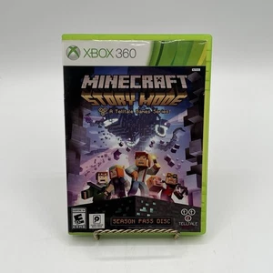 Minecraft: Story Mode Season Pass Disc (Microsoft Xbox 360, 2015) CIB Complete - Picture 1 of 5
