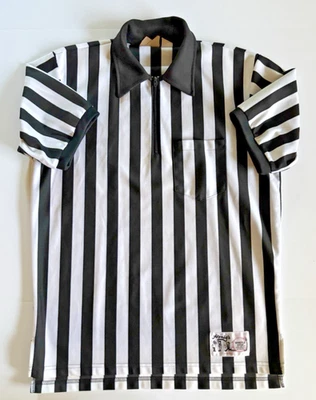 CAMISA A RAYAS HONIG’S WHISTLE STOP NEGRA BLANCA TALLA L MANGA CORTA CUELLO CREMALLERA Foto 1 de 4