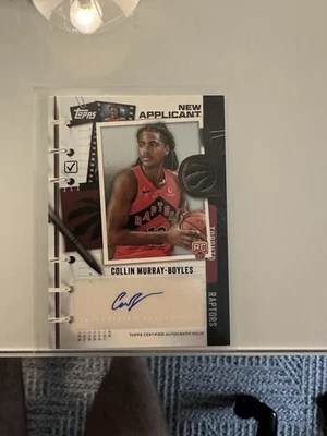 Topps 2025 Collin Murray-Boyles New Applicant Rookie Autograph Card - image 1 of 4