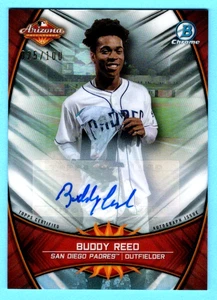 Buddy Reed 2019 Bowman Chrome '18 AFL Fall Stars MVP autógrafo automático/100 Padres - Imagen 1 de 2