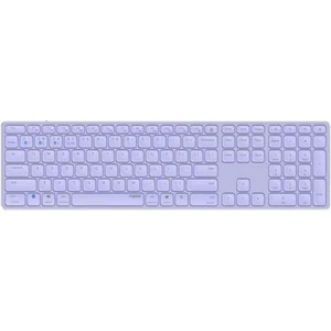 Rapoo E9800M kabellose Tastatur Lila flaches Aluminium Design DE-Layout QWERTZ - Bild 1 von 7