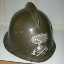Casco elmetto mod 38 pompieri del genio