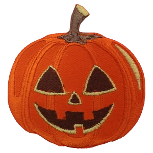 Lindo parche bordado para planchar/coser con logotipo de calabaza de Halloween para camisas - Imagen 1 de 2