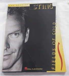 STING Songbook THE BEST OF STING FIELDS OF GOLD 1984-1994  PVG SONG BOOK 1995 - Picture 1 of 4