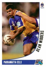 ✺New✺ 2003 PARRAMATTA EELS NRL Card DEAN WIDDERS Daily Telegraph