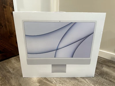 TWO Apple iMac M3 2023 24in 8-CoreCPU/10-CoreGPU 8GB RAM 512GB SSD - Excellent - Image 1 of 4