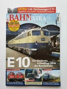 BAHN Extra  2/2019   E 10    + EXTRA: Lok - Zeichnungen E 10  Zustand sehr gut - Bild 1 von 1