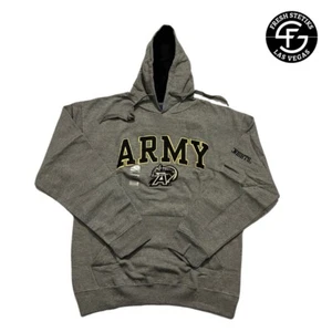 Army Black Knights Old Varsity Brand Hoodie Sweater Gray Men Large L - Picture 1 of 6
