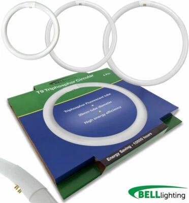 BELL 22w 32w 40w 60w T9 Circular Round Fluorescent Tube Cool Warm White