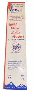 Eagle Claw Snelled Hooks Size2.0 No 32 - Picture 1 of 3