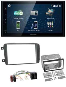 Kenwood 2DIN Bluetooth MP3 USB DAB Autoradio für Mercedes C-Klasse Vito CLK Vian - Bild 1 von 8