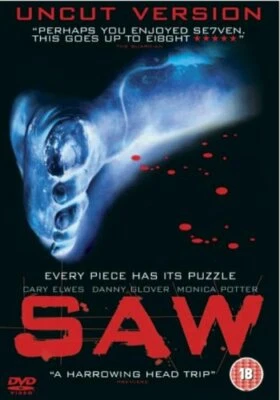 Saw DVD Horror (2005) Cary Elwes Free Royal Mail Delivery Quality Guaranteed - Image 1 of 4