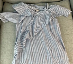 HABITUAL Girls Striped top SIZE 12 - Picture 1 of 3