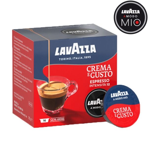 In my own way Intense Espresso 16 Capsules-LavAzza-Total 256 capsules Photo Related