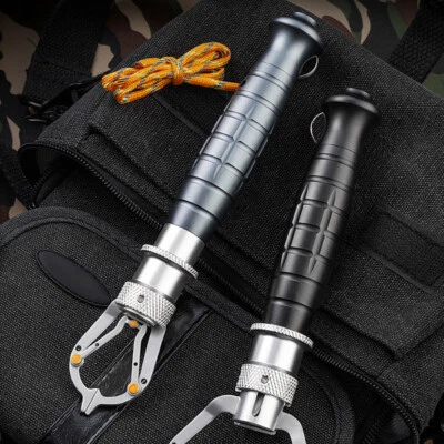 CAMEKOON Trigger Fish Lip Grabber Fishing Grip Controler with Weight Scale Ruler