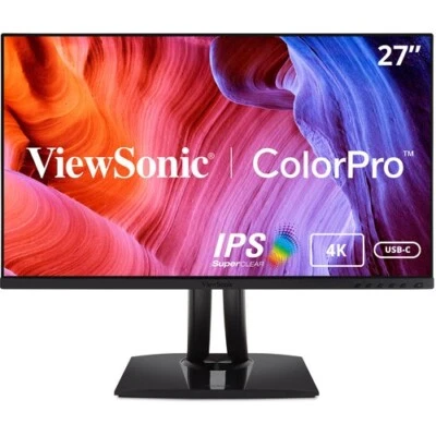 ViewSonic ( VP2756-4K )  27" 16:9 4K IPS Monitor w/Minor cosmetic Issue - Image 1 of 4