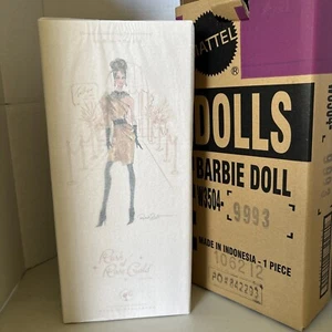 2012 PLATINUM RUSH OF ROSE GOLD BARBIE -BFC Exclusive -Limited-NRFB - Picture 1 of 7