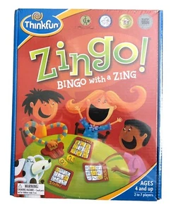 Thinkfun Zingo! Bingo with a Zing Game Kid Family Fun Night Brand New and Sealed - Picture 1 of 8