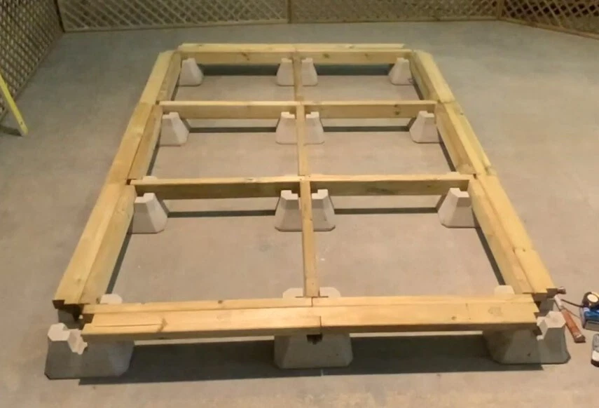 Decking frame kit. Decking Kits. Shed Base Kit. Sumner House Base. foundation. - Image 1 of 4