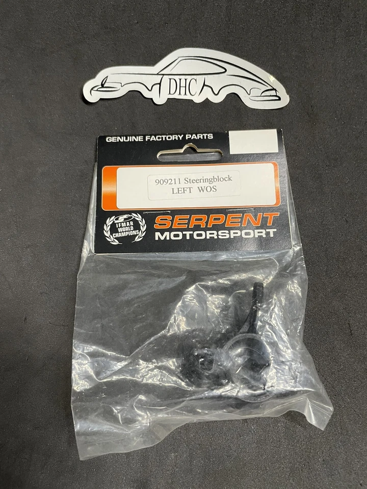 Serpent Racing 909211 Left WOS Steering Block for Serpent Vector NT & Veteq