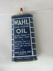 VINTAGE ADVERTISING WAHL HAIR CLIPPER OILER OIL TIN CAN  870-F