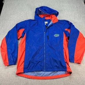 Columbia Florida Gators Rain Jacket Mens Small Color Block Packable Nylon - Picture 1 of 10