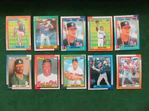1990 Topps HOF Lot of 18 Cards NR/MT or Better - Ripken, Koufax, Ryan, Sandberg - Picture 1 of 4
