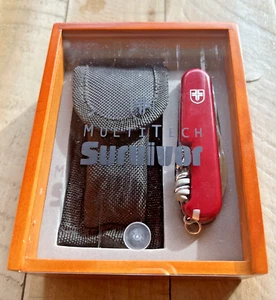 MultiTech Survivor 16-Tool Knife w/Case & Sheath ~ Camping/Fishing/Hiking/Scouts - Picture 1 of 9