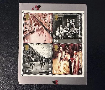 GB Queen Elizabeth II STAMP MINISHEET FROM PANE BOOKLET MNH (minor Defected) - Image 1 of 3